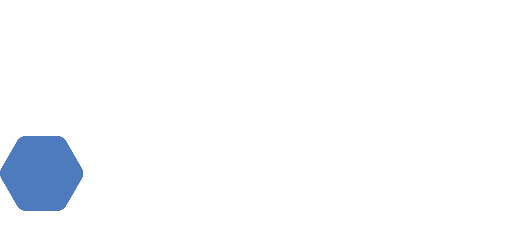 DotC Studios horizontal logo in white